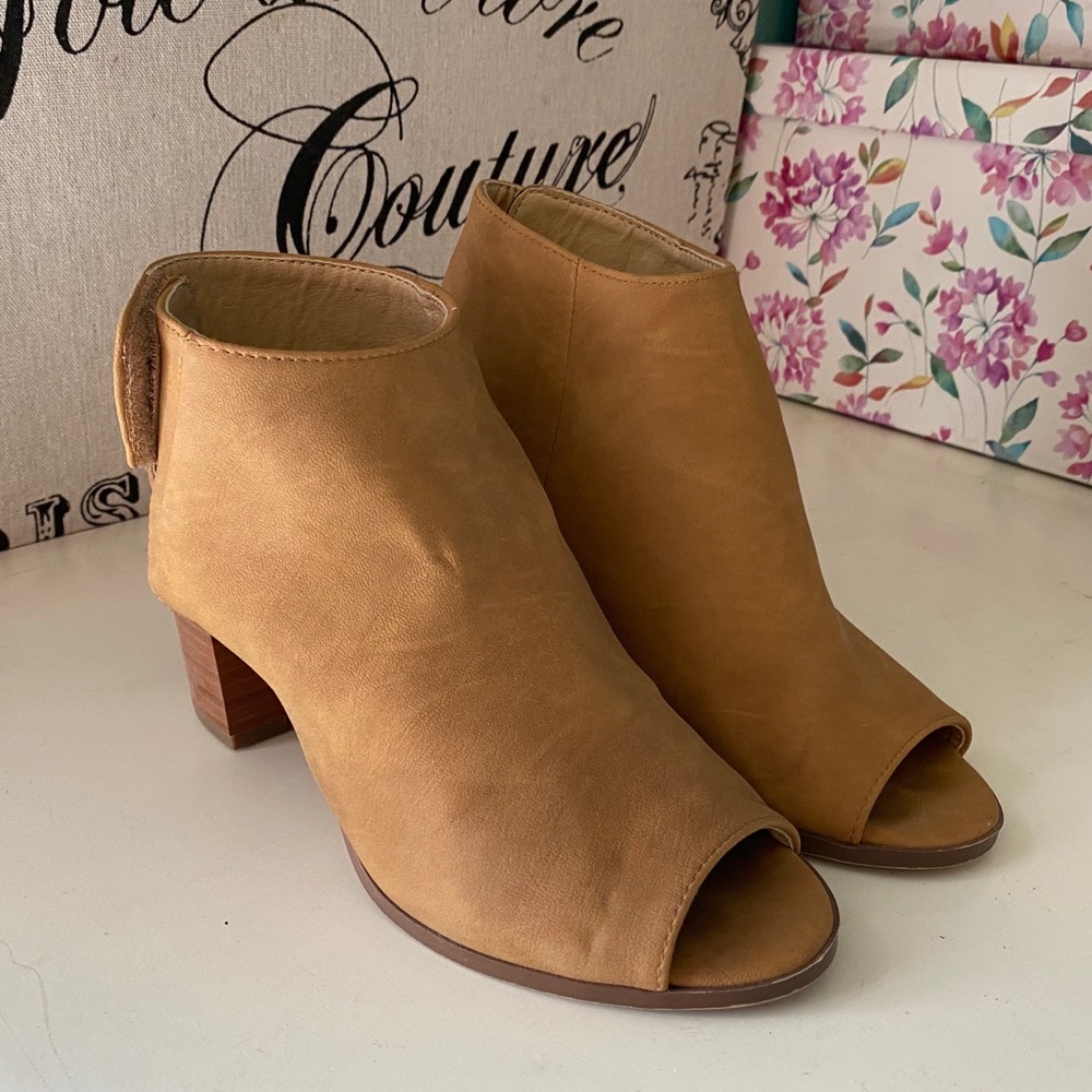 Open toe heels